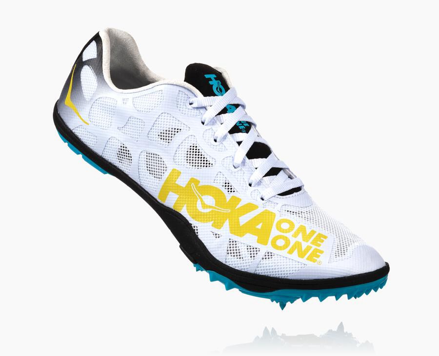 Pánske Spikes Hoka One One Zlavy - Rocket X - Biele 49513-INLF